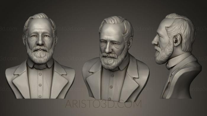 Busts and bas-reliefs of famous people (BUSTC_0094) 3D model for CNC machine